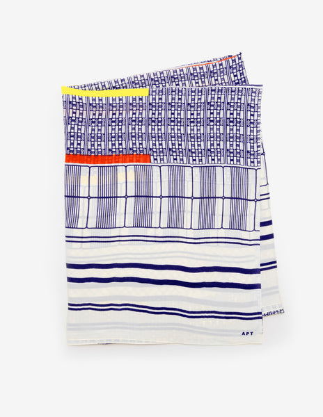 A Peace Treaty Fair Trade Silk Sokoto White Scarf