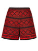 Uzma Bozai Hand Embroidered Bibi Shorts