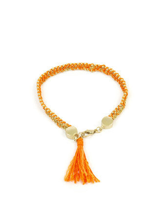 Beach Candy Fair Trade Tassel Bracelet