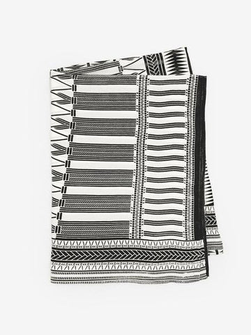 A Peace Treaty Fair Trade Silk Noha Ecru Scarf