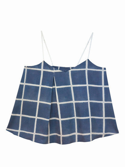 Eight Hour Studio Organic Cotton Camisole - Navy Blue