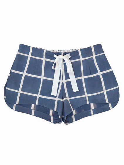 Eight Hour Studio Organic Cotton Shorts - Navy Blue
