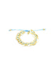 Beach Candy Fair Trade Charm Bracelet - Blue