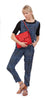 Uzma Bozai Crepe de Chine Trousers