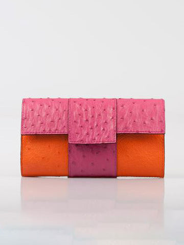 Bernice Angelique Ostrich Leather Siren Bag