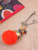 Bohemia Hand Made Pom Pom Mirror Keyring