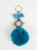 Bohemia Hand Made Pom Pom Mirror Keyring