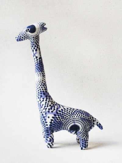 Indego Africa Hand Stitched Safari Giraffe