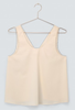 Eight Hour Studio Organic Cotton Open Back Tank Top - Blue