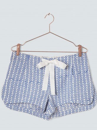 Eight Hour Studio Organic Cotton Shorts - Blue