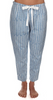 Eight Hour Studio Organic Cotton PJ Trousers - Blue