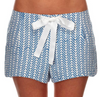 Eight Hour Studio Organic Cotton Shorts - Blue
