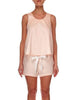 Eight Hour Studio Organic Cotton Shorts - Blush