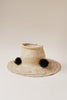 Indego Africa Hand Woven Pom Pom Hat