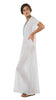 Pitusa Fairtrade Inca Abaya - White