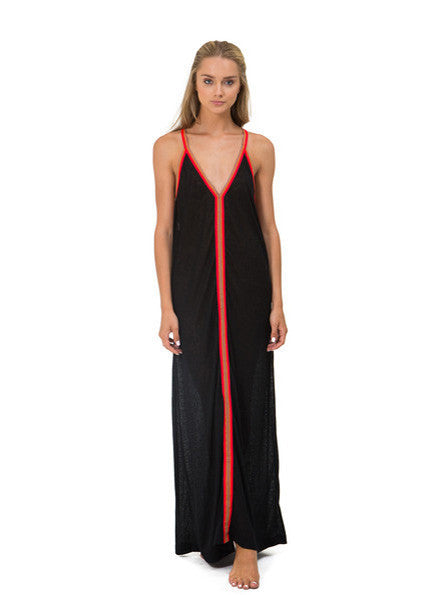 Pitusa Fairtrade Inca Sun Dress - Black