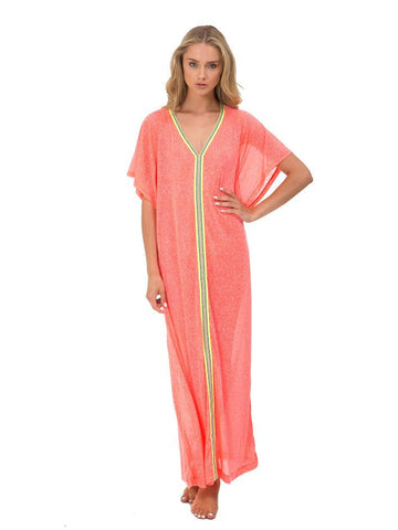Pitusa Fairtrade Inca Abaya - Melon