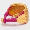 Accha Fair Trade Chunky Gold-Plated Cuff