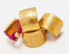 Accha Fair Trade Chunky Gold-Plated Cuff